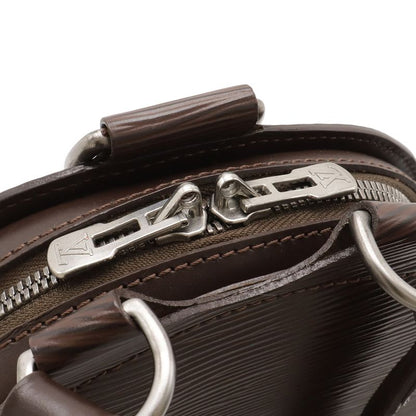 Louis Vuitton Epi Mabillon Backpack Shoulder Bag Leather Mocha Dark Brown