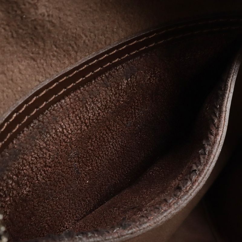 Louis Vuitton Epi Mabillon Backpack Shoulder Bag Leather Mocha Dark Brown