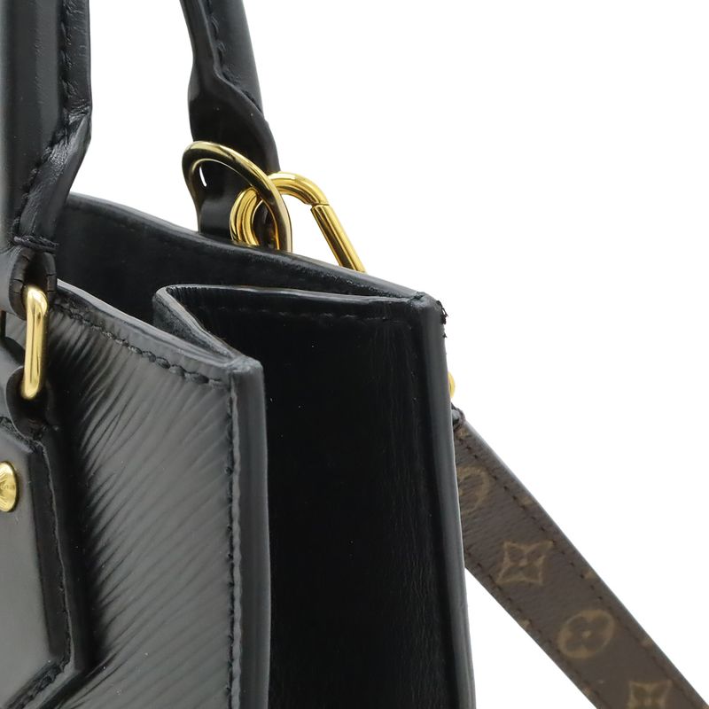 Louis Vuitton Epi Sac Plastic BB 2-Way Shoulder Bag Crossbody Leather