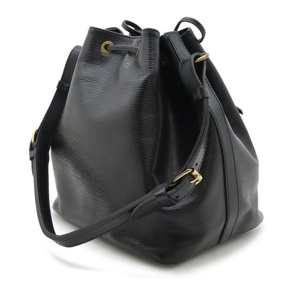 Louis Vuitton Epi Petit Noe Shoulder Bag Shoulder Drawstring Noir