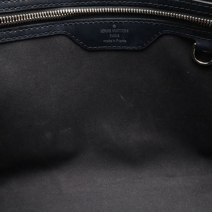 Louis Vuitton Epi MM Handbag Noir Black Silver