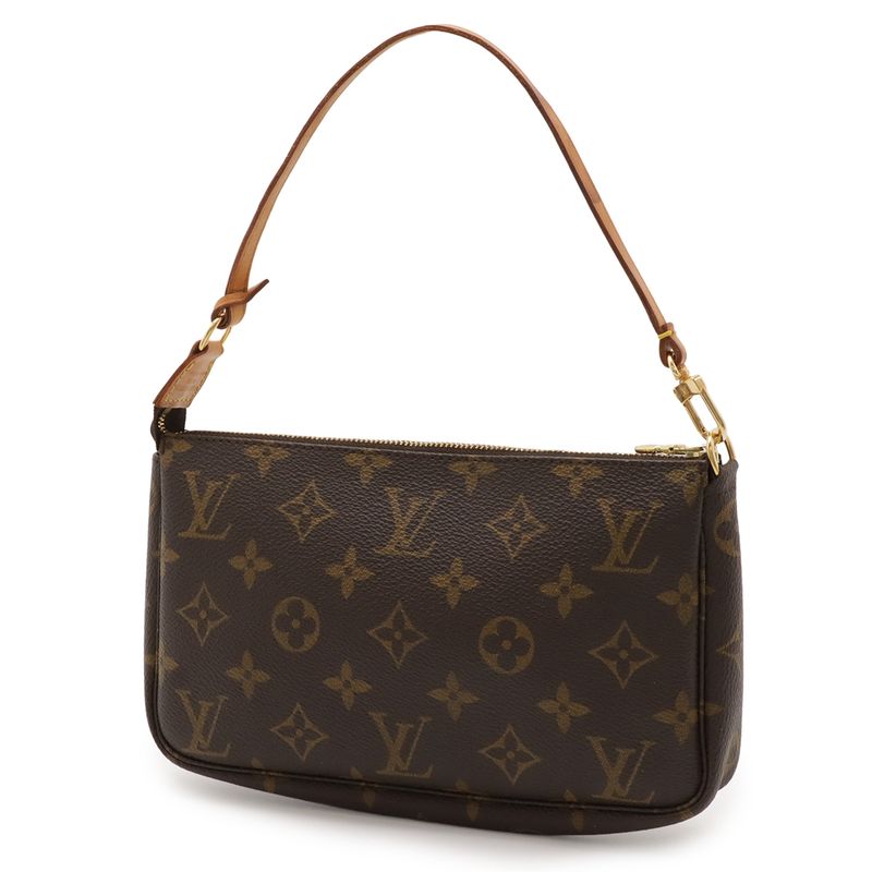 Louis Vuitton Monogram Pochette Pouch Handbag Party