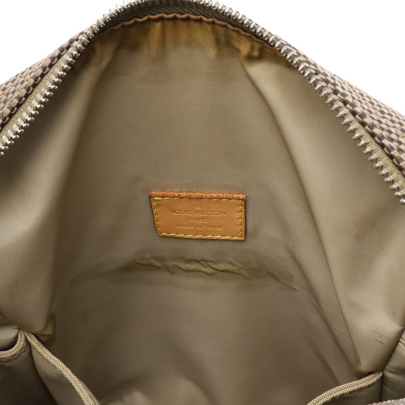 Louis Vuitton Damier Geant Shoulder Bag Crossbody Canvas Tail Khaki