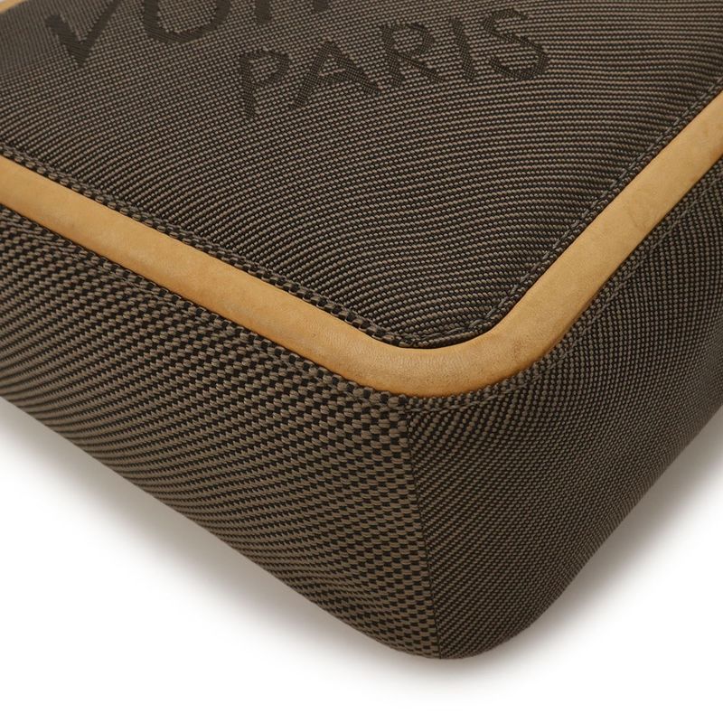 Louis Vuitton Damier Geant Shoulder Bag Crossbody Canvas Tail Khaki