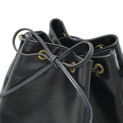 Louis Vuitton Epi Noe Shoulder Bag Shoulder Semi Drawstring Noir