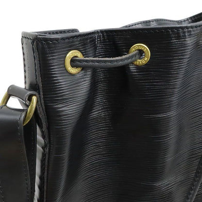 Louis Vuitton Epi Noe Shoulder Bag Shoulder Semi Drawstring Noir