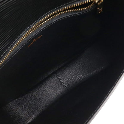 Louis Vuitton Epi Saint Cloud Shoulder Bag Pochette Crossbody Leather Noir