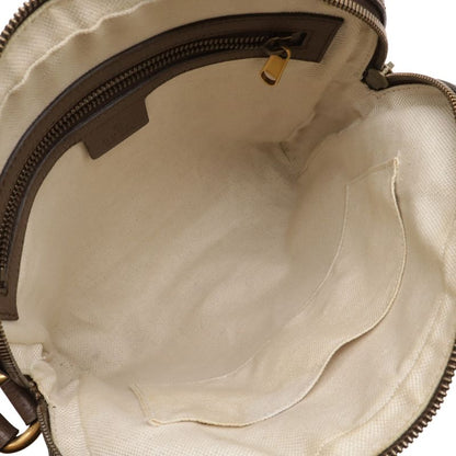 Gucci Ophidia Small Messenger Bag GG Supreme Sherry Line Leather Beige