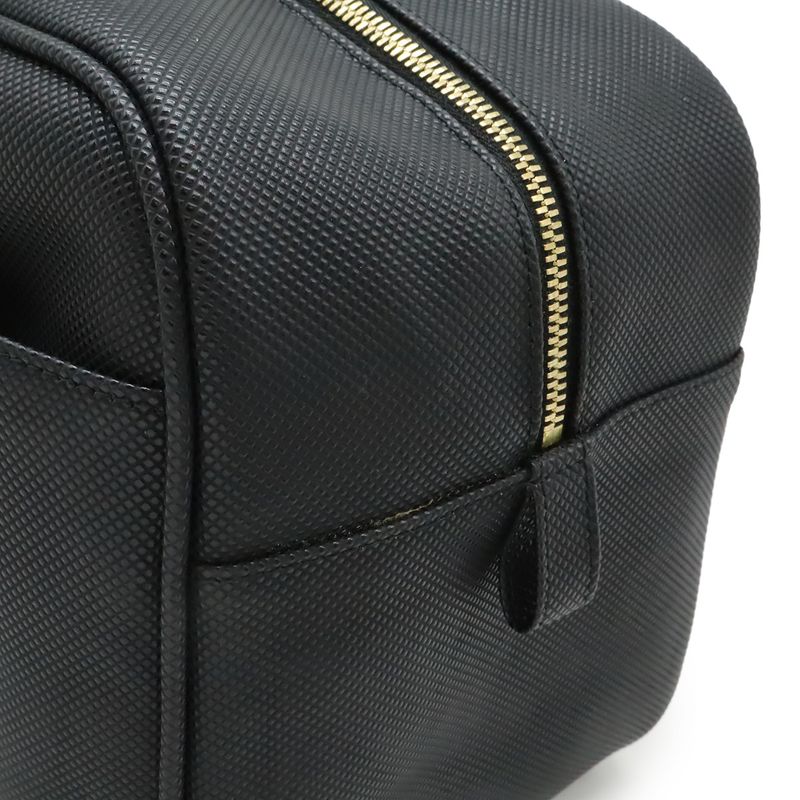 Bottega Veneta Marco Polo Boston Bag Leather Black