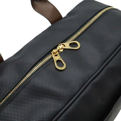 Bottega Veneta Marco Polo Boston Bag Leather Black