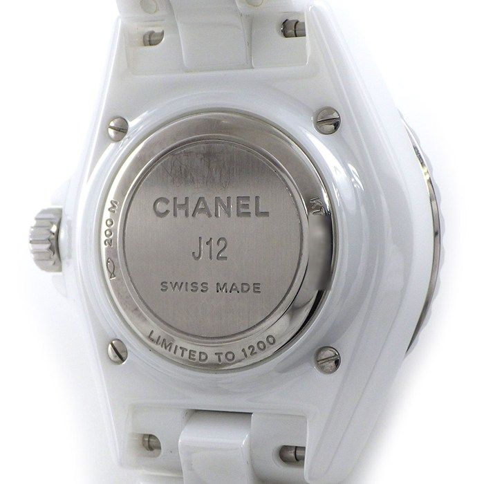 Chanel Watch Pink Blush Limited to White Dial Rotating Bezel
