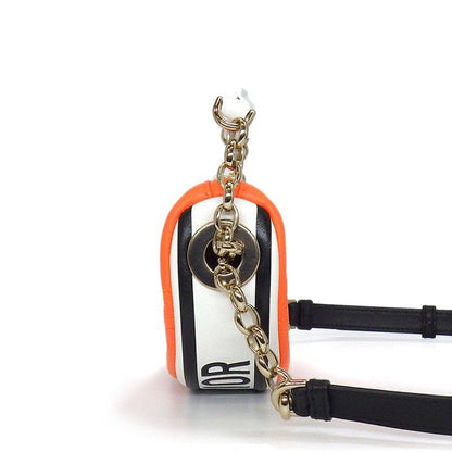 Dior Shoulder Bag Vive Micro Hobo Orange Cannage Lambskin Gold