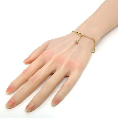 Cartier Bracelet Baby Trinity Pumpille Ball Swing Drop Three Color 18K Pink