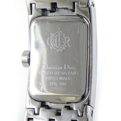 Dior Watch Diophilic Square Black Dial SS Quartz Analog