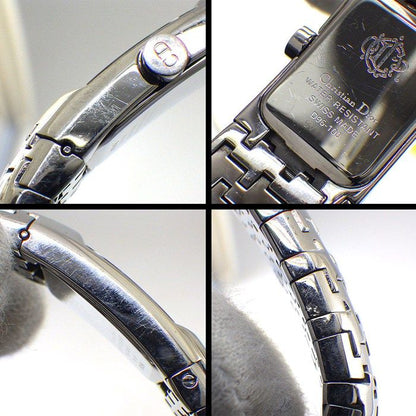 Dior Watch Diophilic Square Black Dial SS Quartz Analog
