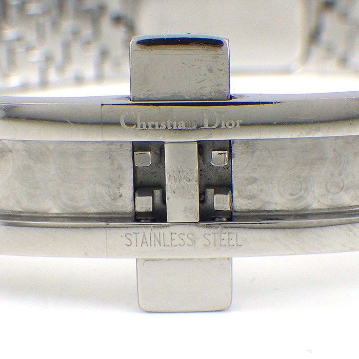 Dior Watch Diophilic Square Black Dial SS Quartz Analog