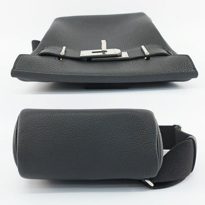 Hermes Kelly Hac a Dos PM Black Silver Manufactured