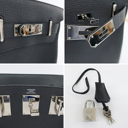 Hermes Kelly Hac a Dos PM Black Silver Manufactured