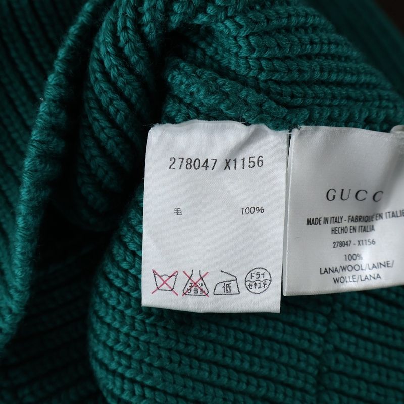 Gucci Thick Wool Knit Green M