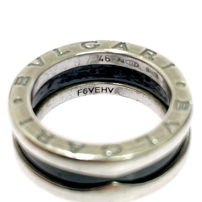 Bvlgari Silver B-zero One Se Bu the Children Ring 925 Engraved