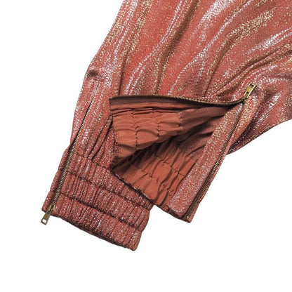 Gucci Pants Set 36 38 Lame Top Tapered