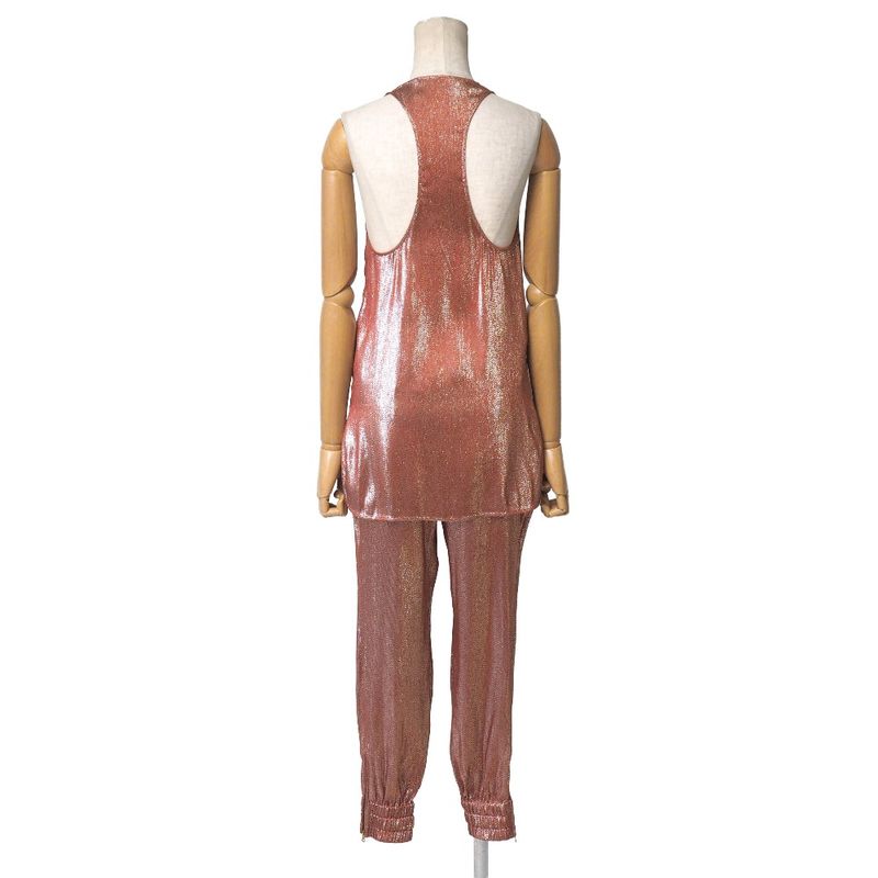 Gucci Pants Set 36 38 Lame Top Tapered