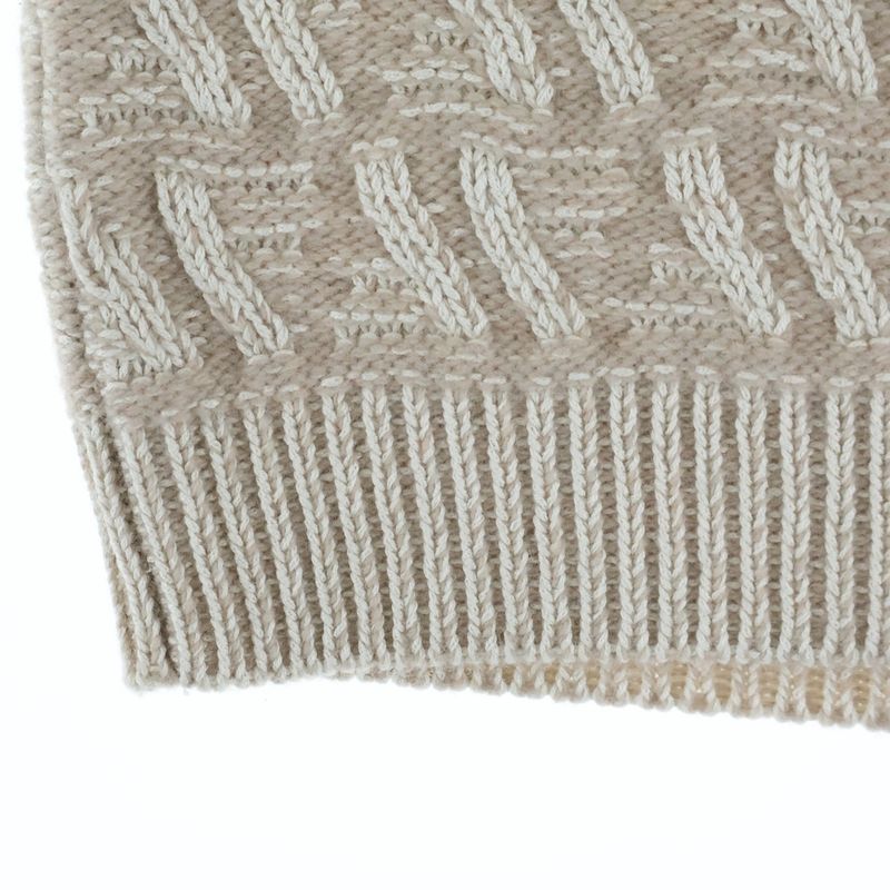 Fendi Skirt White Cashmere Blend FF Logo