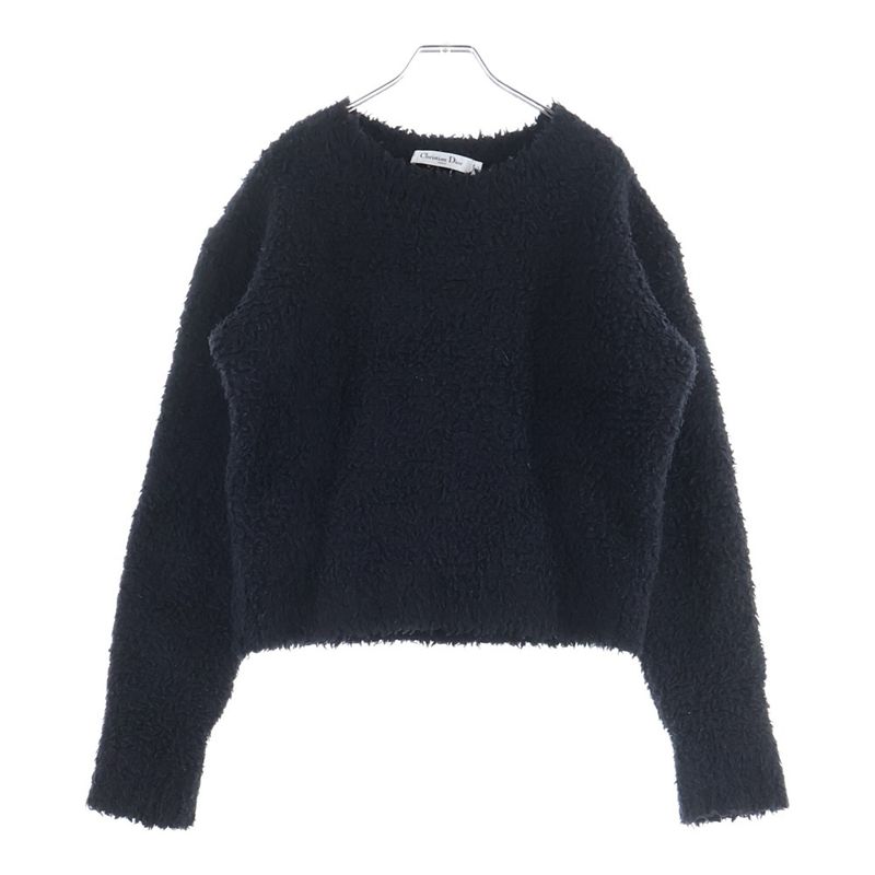 Dior J'adior Teddy Knit Sweater Black