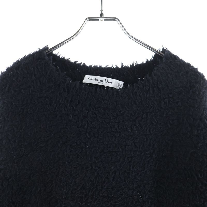 Dior J'adior Teddy Knit Sweater Black