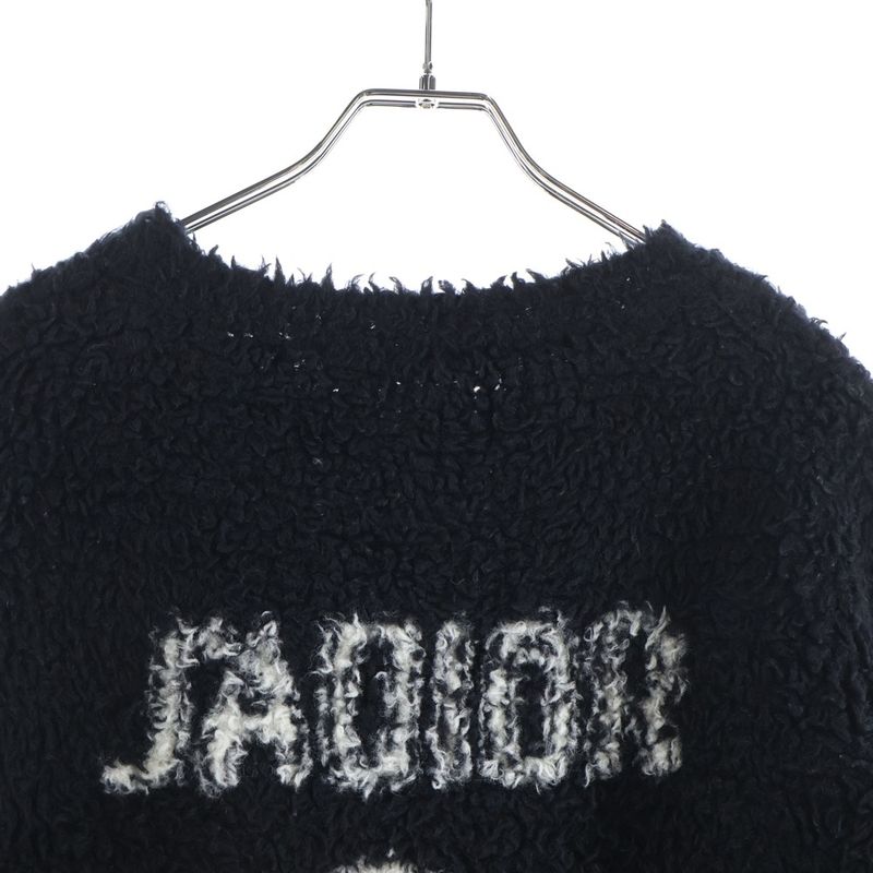 Dior J'adior Teddy Knit Sweater Black