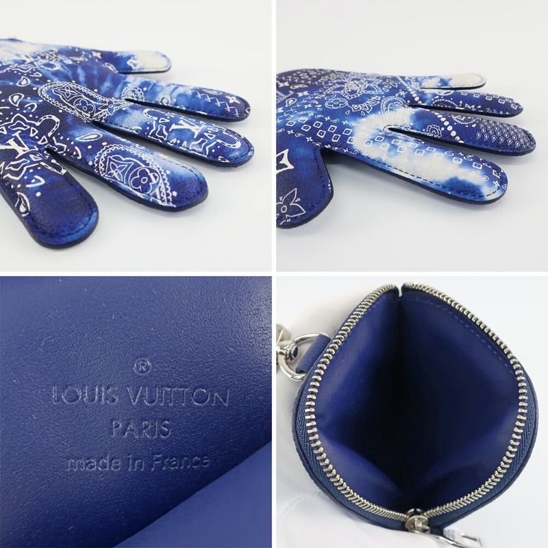 Louis Vuitton High Five Pouch Key Ring Monogram Bandana