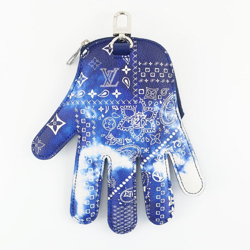 Louis Vuitton High Five Pouch Key Ring Monogram Bandana