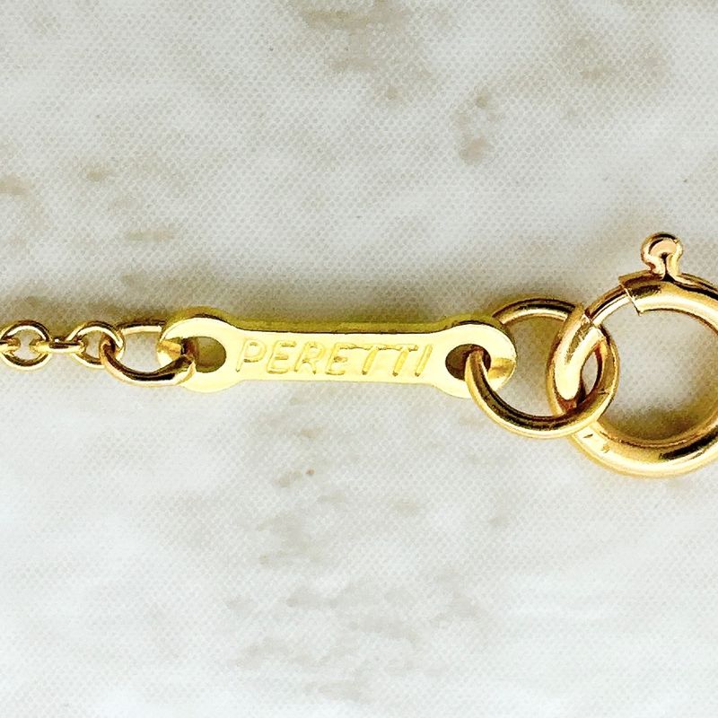 Tiffany & Co. Teardrop Yellow Gold Necklace