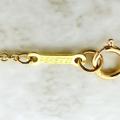 Tiffany & Co. Teardrop Yellow Gold Necklace