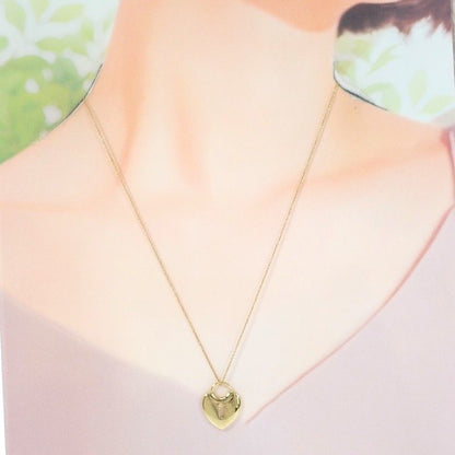 Tiffany & Co. Heartlock Necklac 18K