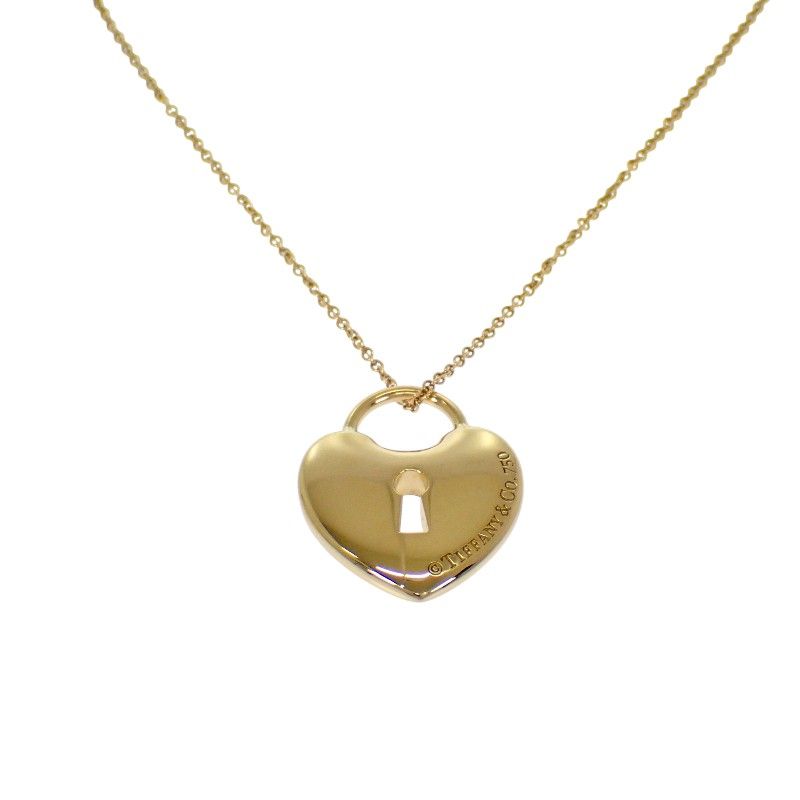 Tiffany & Co. Heartlock Necklac 18K