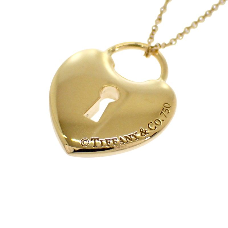 Tiffany & Co. Heartlock Necklac 18K