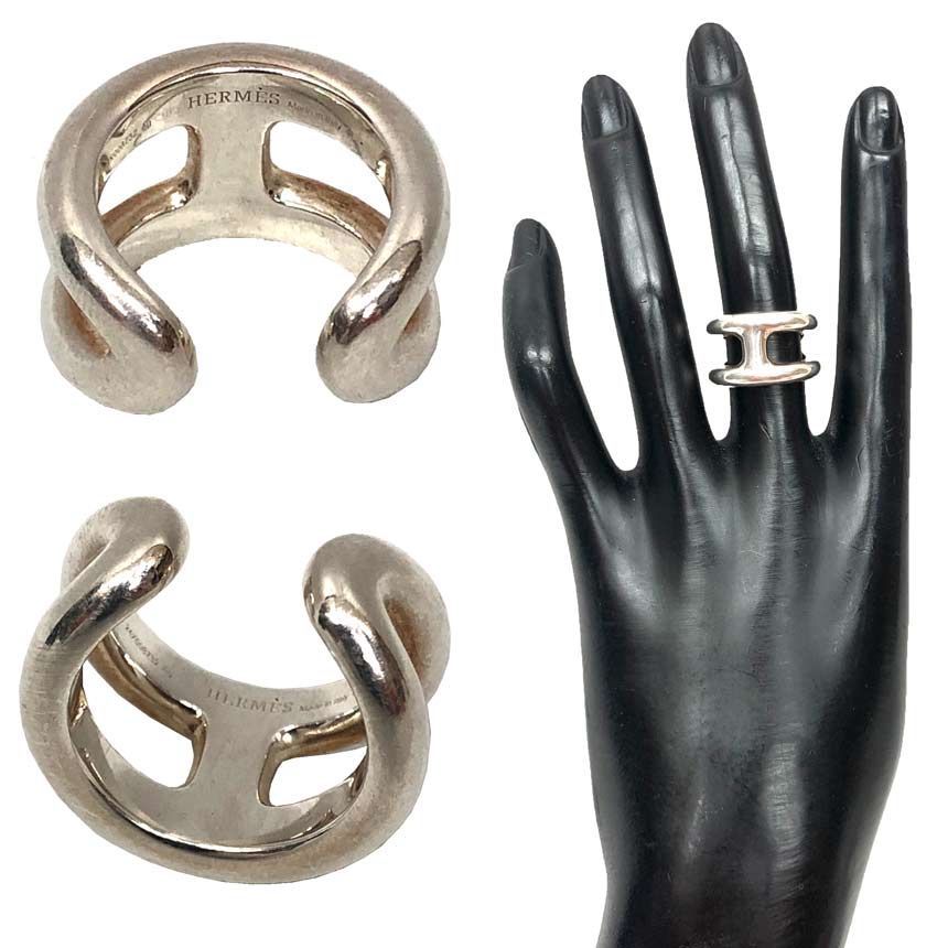 Hermes Ring Osmose PM Silver 48