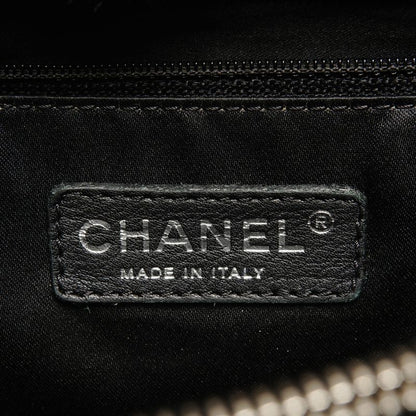 Chanel Shoulder Bag Big CC Logo Grand Shopping Tote GST Quilted Caviar