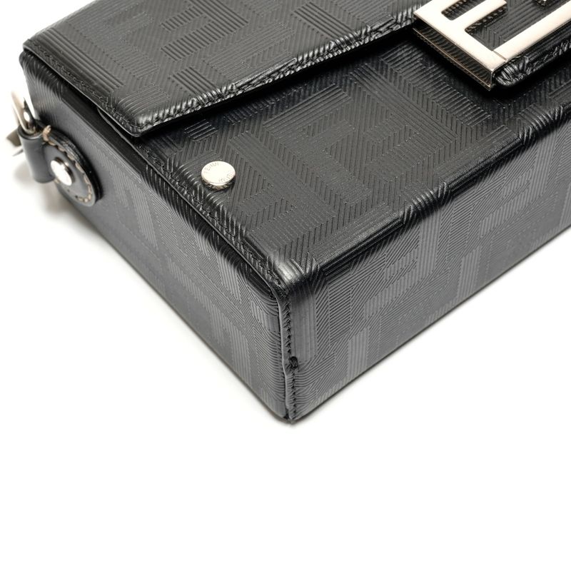 Fendi Shoulder Bag Zucca Bucket Soft Trunk