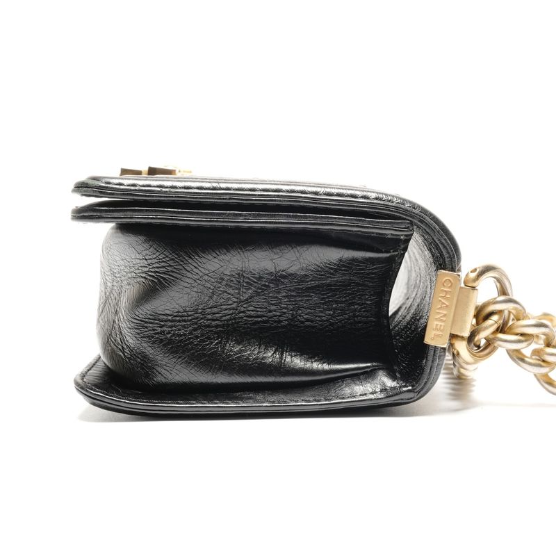 Chanel Shoulder Bag Mini Boy Chain Luxury