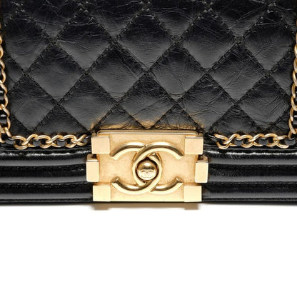 Chanel Shoulder Bag Mini Boy Chain Luxury