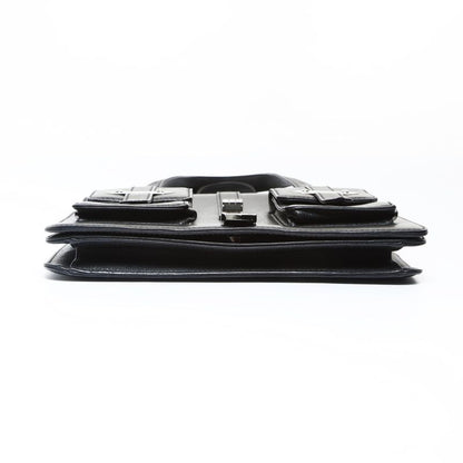 Chanel Shoulder Bag Leather 2.55 Caviar