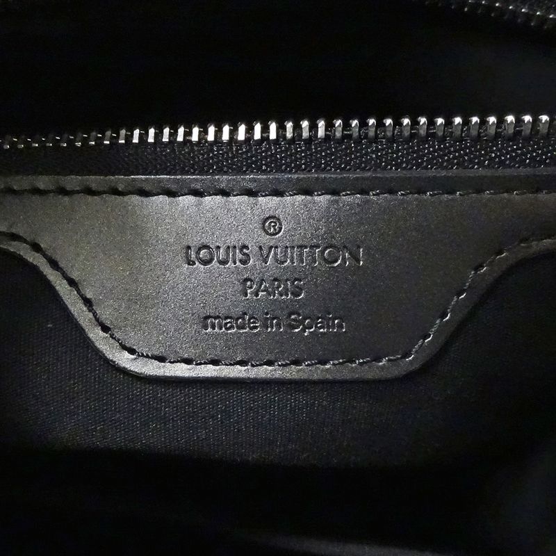 Louis Vuitton Monogram Matte Tote Stockton Noir Black