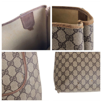 Gucci Vintage Sherry Line GG Supreme Canvas 20 001 Tote Shoulder Bag