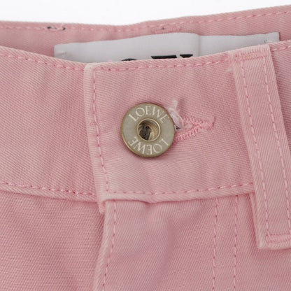 Loewe Barrel Cotton Trousers Pants Pink 32