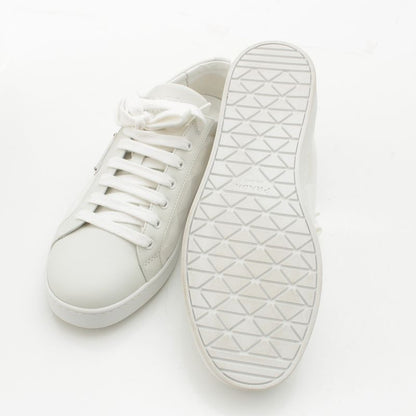 Prada Re-Nylon Triangle Logo Sneakers Shoes White 7.5