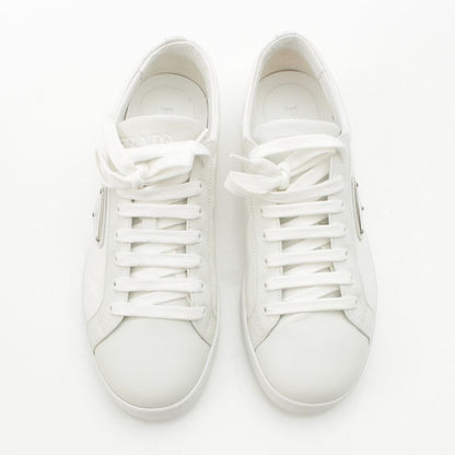 Prada Re-Nylon Triangle Logo Sneakers Shoes White 7.5