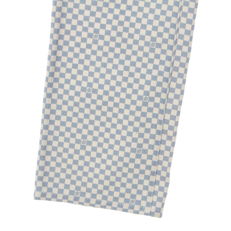 Louis Vuitton Cotton Damier Denim Pants Jeans Lgm