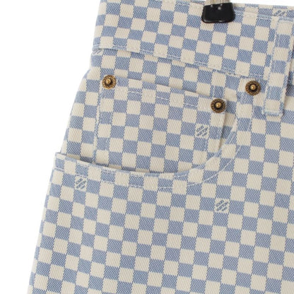 Louis Vuitton Cotton Damier Denim Pants Jeans Lgm